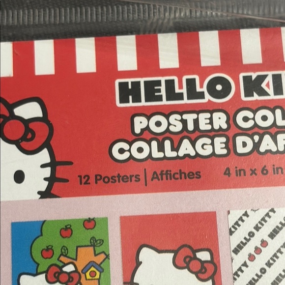 Free with purchase, add to bundle Hello Kitty Poster Collage Set - Picture 3 of 4